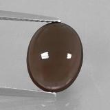 3 carat Smoky Brown Oval Cabochon Smoky Quartz 11mm x 9mm