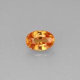0.7 ct VS Oval Facet Spessartite Garnet 6x4