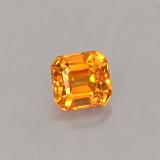 0.4 ct VS Octagon Facet Spessartite Garnet 4mm x 3.5