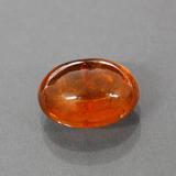 9x7.5mm Oval Cabochon Spessartite Garnet 3ct