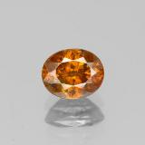 1 ct SI Oval Facet Sphalerite 6.5x5