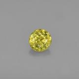 5mm Round Facet Sphene 0.5ct