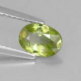 0.8 ct VS Oval Facet Sphene 7x5