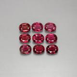 5.5mm x 4mm Spinel 4ct Oval Facet in Red