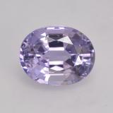 1.5 carat Violet Oval Facet Spinel 7.5mm x 6