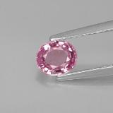 5.5x5mm Spinel 0.7ct Oval Facet in Violet Pink