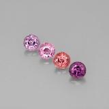 5 mm Round Facet Spinel 3ct