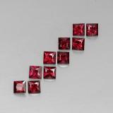 1.5 ct VVS-VS Princess Cut Spinel 3mm x 3