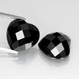 12mm x 11.5 Heart Rose Cut Spinel 13ct