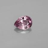 1 carat Pinkish Violet Pear Facet Spinel 7.5x5.5