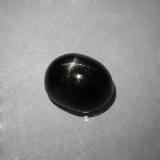 10mmx8mm Oval Cabochon Star Diopside 4ct
