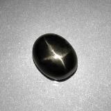 2.5 ct Opaque Oval Cabochon Star Diopside 8.5mm x 7mm