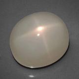 26 ct Transparent/Translucent Oval Cabochon Star Moonstone 17x14.5