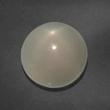 16 carat Milky White Round Cabochon Star Moonstone 14.5mm