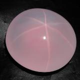 73mm x 68.5 Star Rose Quartz 1313ct Oval Cabochon in Pink