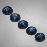 3 ct Opaque Oval Cabochon Star Sapphire 5mm x 4mm