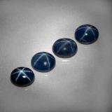 2.5 ct Opaque Oval Cabochon Star Sapphire 5x4