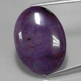 30.5mm x 22 Sugilite 26ct Oval Cabochon in Multicolor