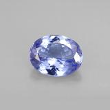 9.5mmx7.5mm Oval Facet Tanzanite 2ct