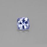6x6mm Cushion Cut Tanzanite 0.9ct