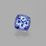 6mm x 6mm Cushion Cut Tanzanite 1ct
