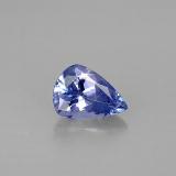 0.9 ct VVS-VS Pear Facet Tanzanite 8mmx5.5mm