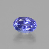 8.5x6 Oval Facet Tanzanite 1.5ct