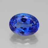 2.5 ct IF Oval Facet Tanzanite 10x7.5