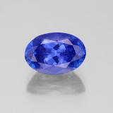 10x6.5 Tanzanite 2.5ct Oval Facet in Violet Blue
