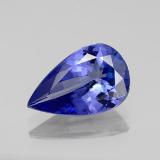 2 carat Violet Blue Pear Facet Tanzanite 11mmx7mm