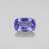 9x6 Cushion Cut Tanzanite 1.5ct