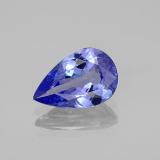 10x6.5mm Pear Facet Tanzanite 1.5ct