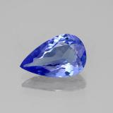 2 carat Violet Blue Pear Facet Tanzanite 11x7mm