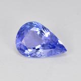 10x7mm Tanzanite 1.5ct Pear Facet in Violet Blue