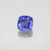 6mmx6mm Cushion Cut Tanzanite 0.9ct