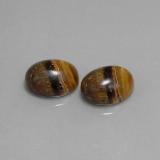 4 ct Opaque Oval Cabochon Tiger's Eye 9x7