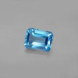 2 ct VS Octagon Facet Topaz 8mmx6mm