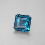2.5 carat London Blue Octagon Facet Topaz 7x7