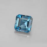 7x7mm Topaz 2ct Octagon Facet in London Blue