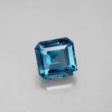 2 carat London Blue Octagon Facet Topaz 7mmx7mm