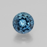 2.5 ct VVS-VS Round Facet Topaz 8 mm