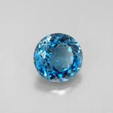 2.5 ct VS Round Facet Topaz 8mm