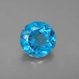 3 ct VS Round Facet Topaz 9mm