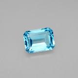 8mm x 6 Octagon Facet Topaz 2ct