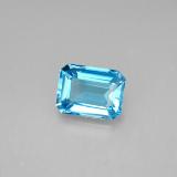 2 ct VVS-VS Octagon Facet Topaz 8mmx6mm