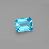8mm x 6mm Octagon Facet Topaz 1.5ct