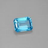 8mm x 6 Octagon Facet Topaz 2ct