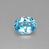 Click for Details 9x7 Oval Facet Topaz 2ct