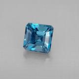 6mm x 6 Topaz 1.5ct Octagon Facet in London Blue