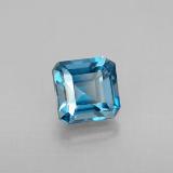 1.5 carat London Blue Octagon Facet Topaz 6mm x 6mm